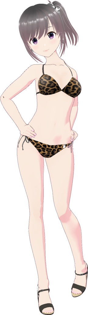 三角ビキニ - スタンダード (アニマル柄)