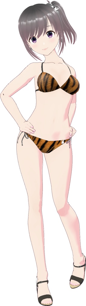 三角ビキニ - スタンダード (アニマル柄)