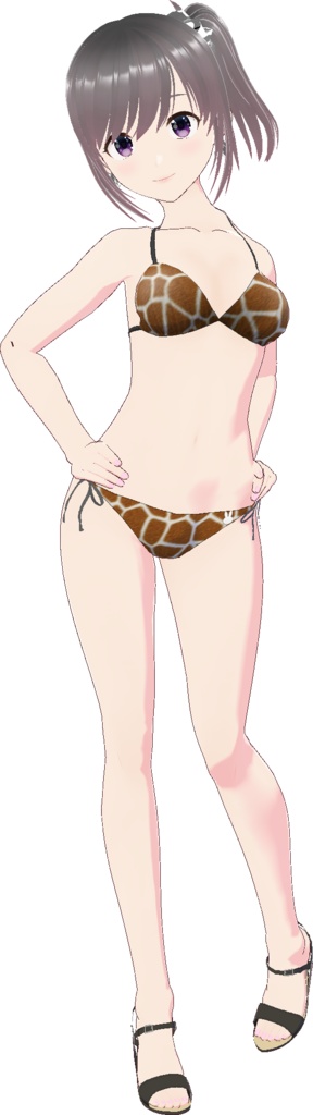 三角ビキニ - スタンダード (アニマル柄)