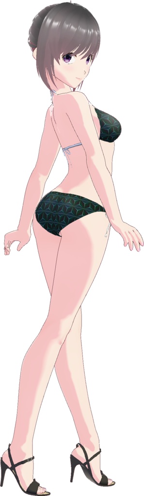 三角ビキニ - スタンダード (幾何学模様)