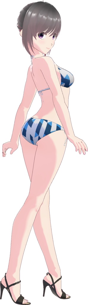 三角ビキニ - スタンダード (幾何学模様)