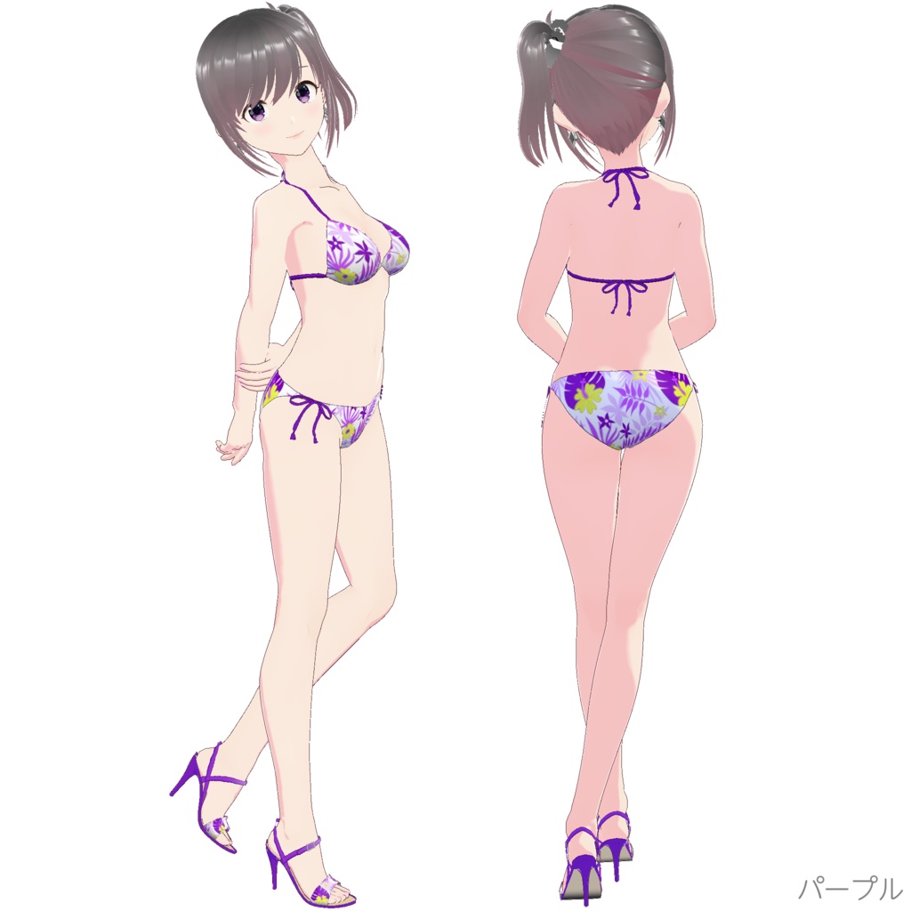 三角ビキニ - スタンダード (リゾート風)