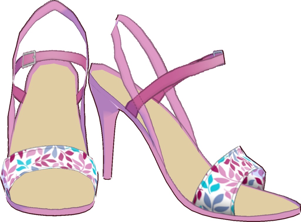 三角ビキニ - スタンダード (ナチュラル柄)