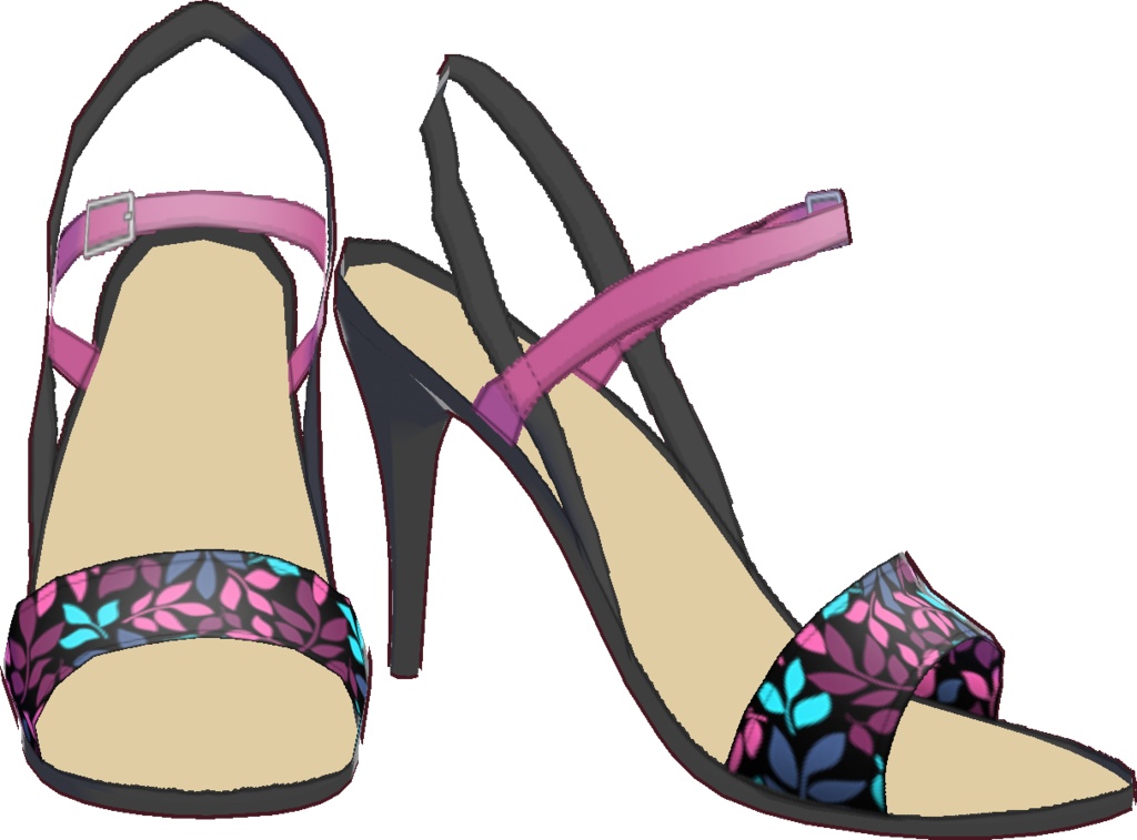 三角ビキニ - スタンダード (ナチュラル柄)