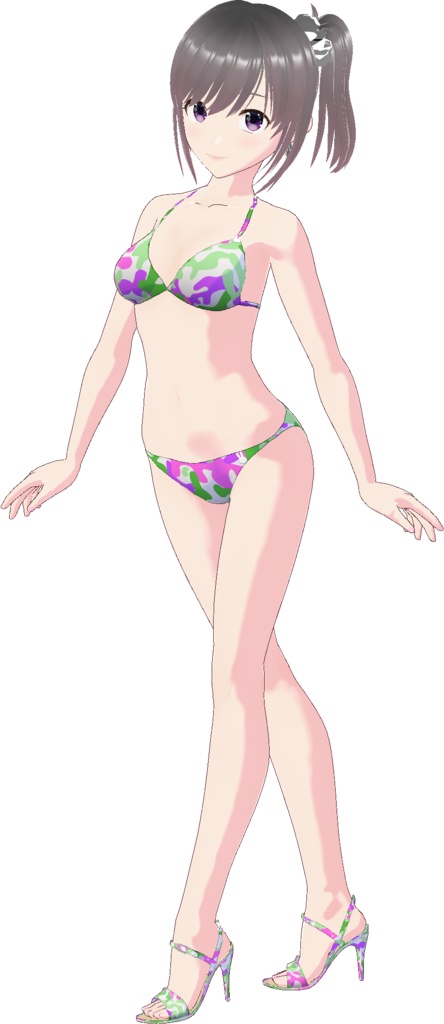 三角ビキニ - スタンダード (迷彩柄)