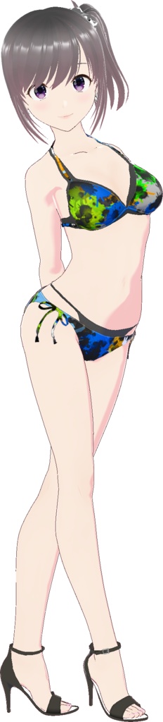 レイヤードビキニ (ペイントドロップ)