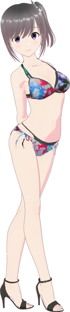 レイヤードビキニ (ペイントドロップ)