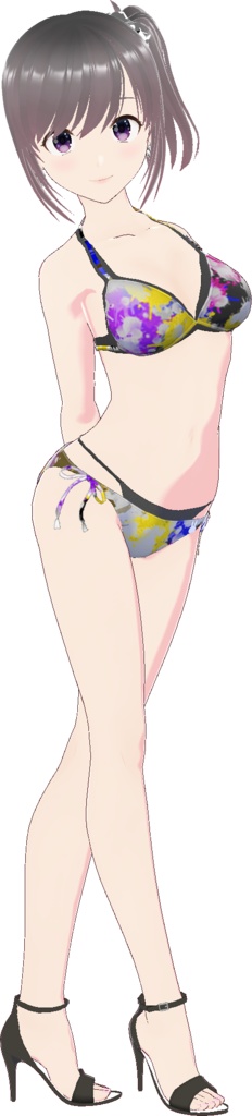 レイヤードビキニ (ペイントドロップ)