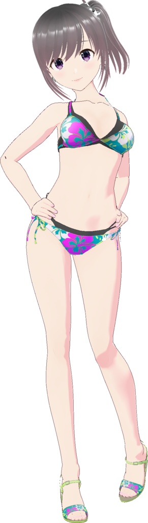 レイヤードビキニ 2 (ハイビスカス)