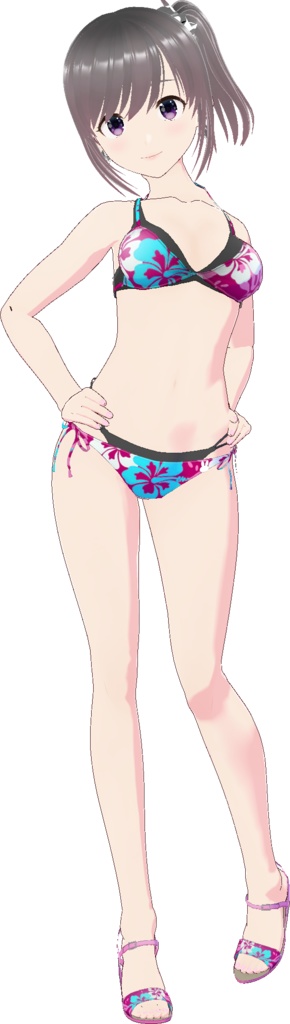 レイヤードビキニ 2 (ハイビスカス)