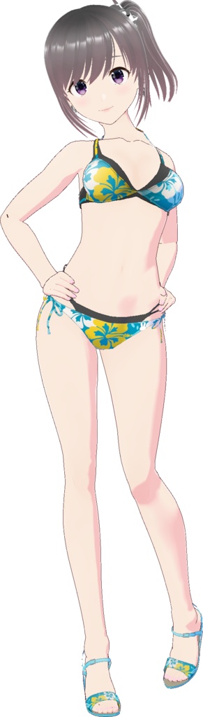 レイヤードビキニ 2 (ハイビスカス)