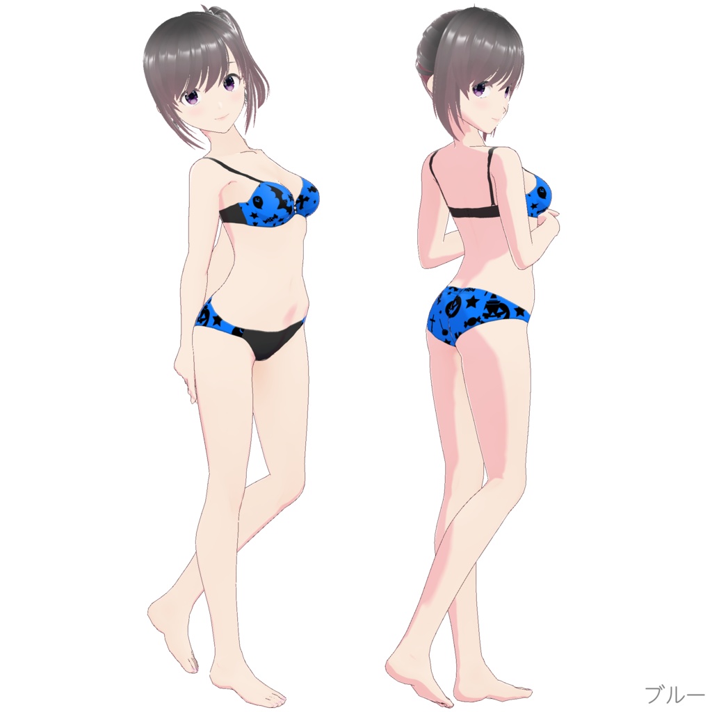 インナー (ブラ&ショーツ nf-5 "Halloween Pop")