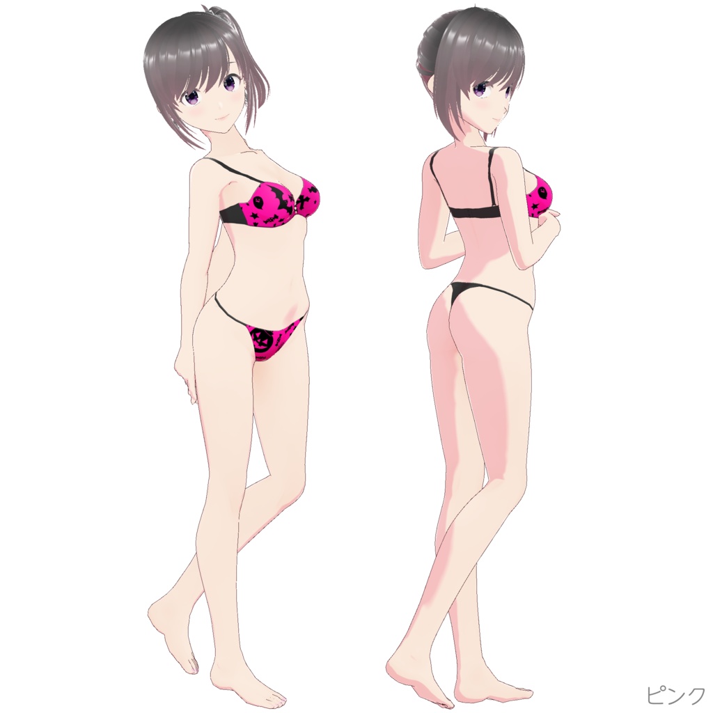 インナー (ブラ&ショーツ nf-5 "Halloween Pop")