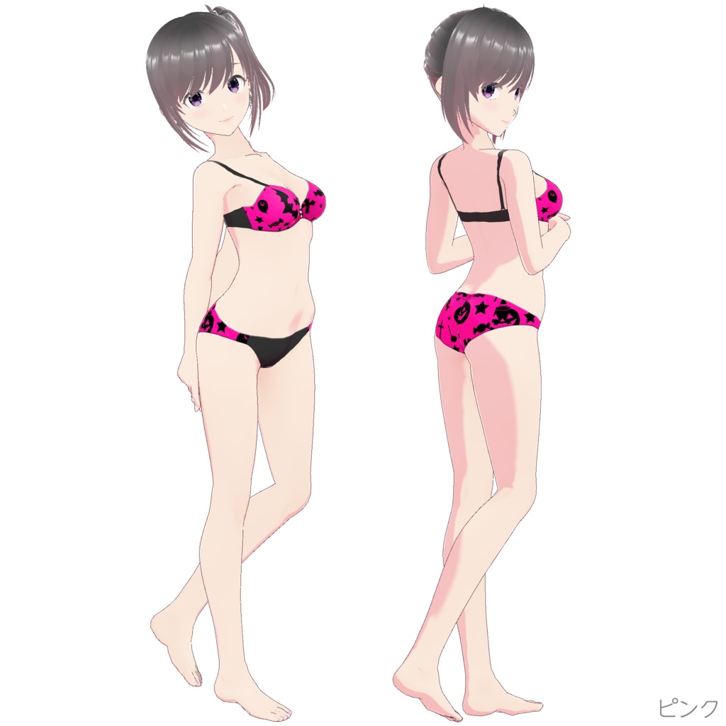 インナー (ブラ&ショーツ nf-5 "Halloween Pop")