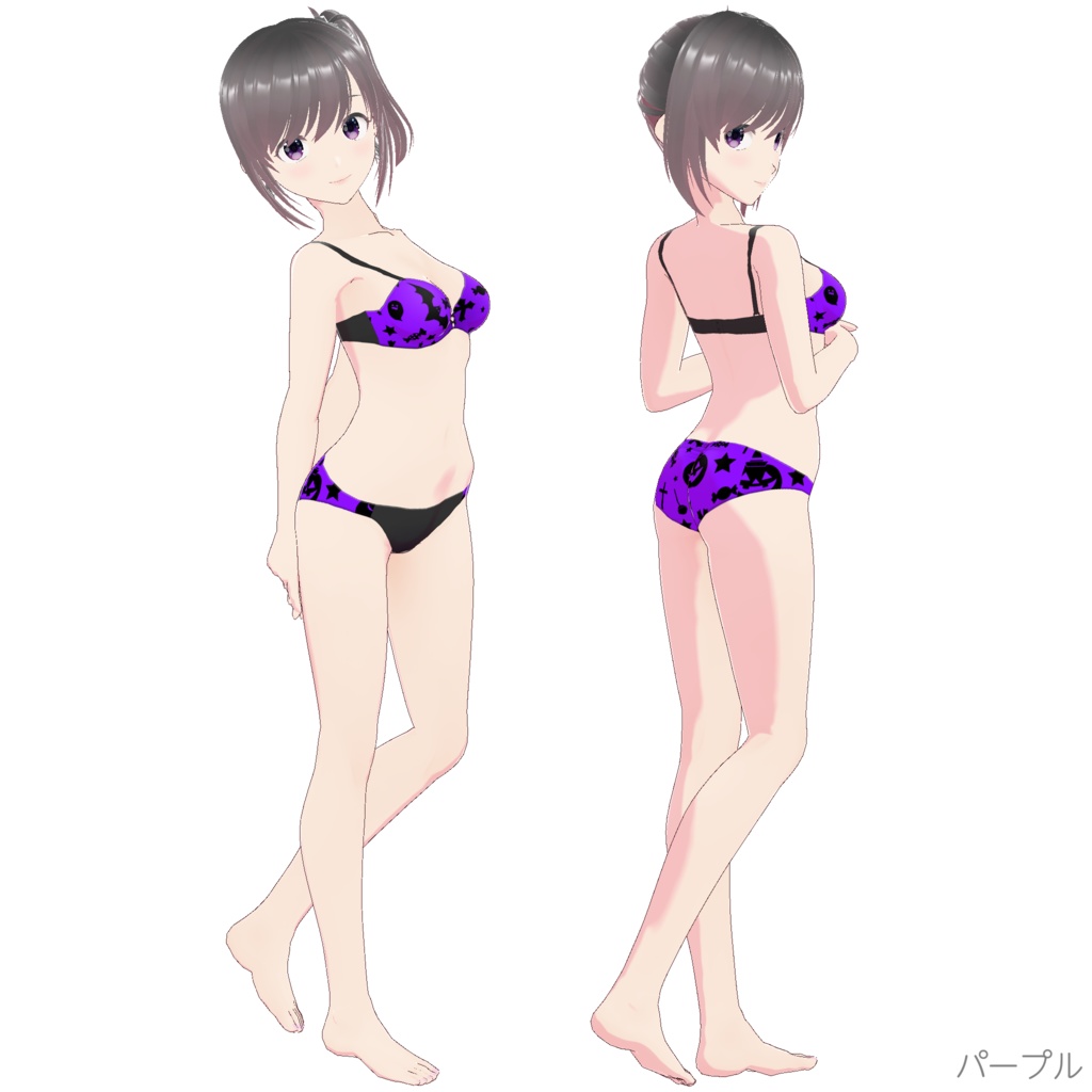 インナー (ブラ&ショーツ nf-5 "Halloween Pop")