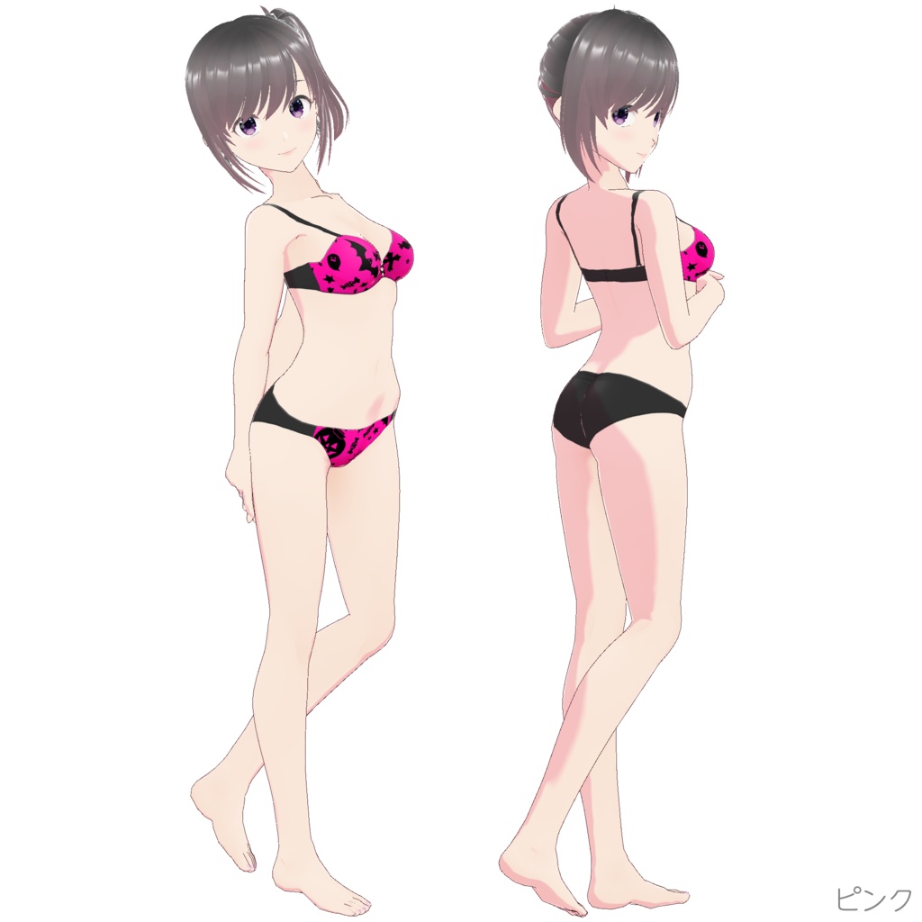 インナー (ブラ&ショーツ nf-5 "Halloween Pop")