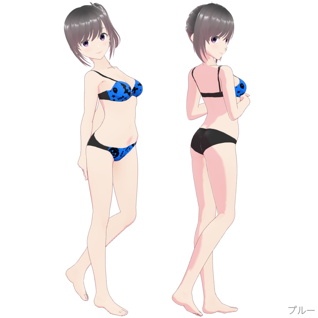 インナー (ブラ&ショーツ nf-5 "Halloween Pop")