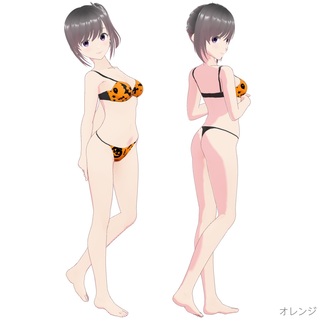 インナー (ブラ&ショーツ nf-5 "Halloween Pop")