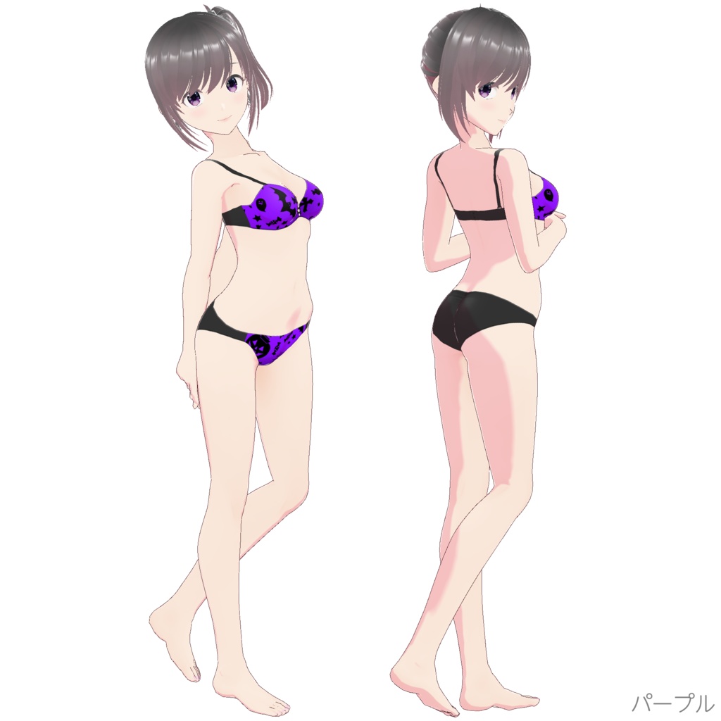 インナー (ブラ&ショーツ nf-5 "Halloween Pop")