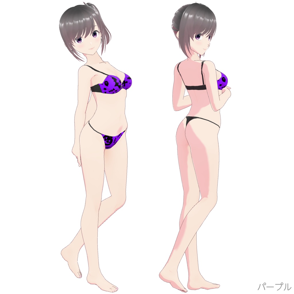 インナー (ブラ&ショーツ nf-5 "Halloween Pop")