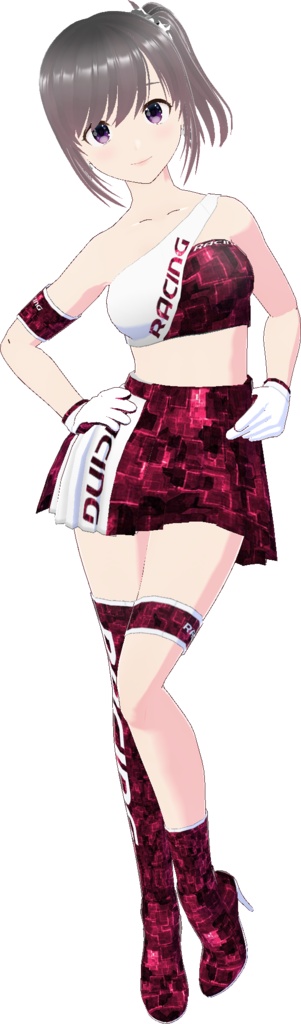 レースクイーン衣装 (Type P - Base White)