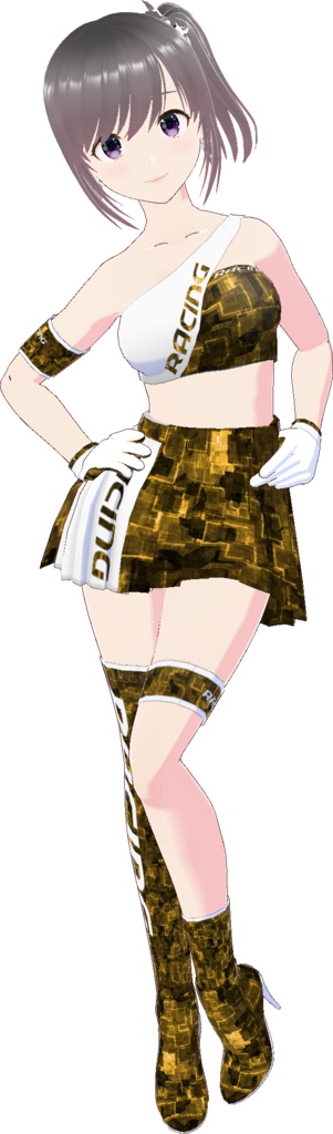 レースクイーン衣装 (Type P - Base White)