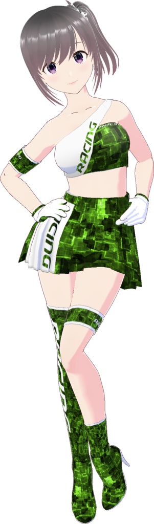 レースクイーン衣装 (Type P - Base White)