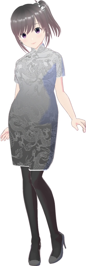 チャイナドレス (Style 1 / Remake)