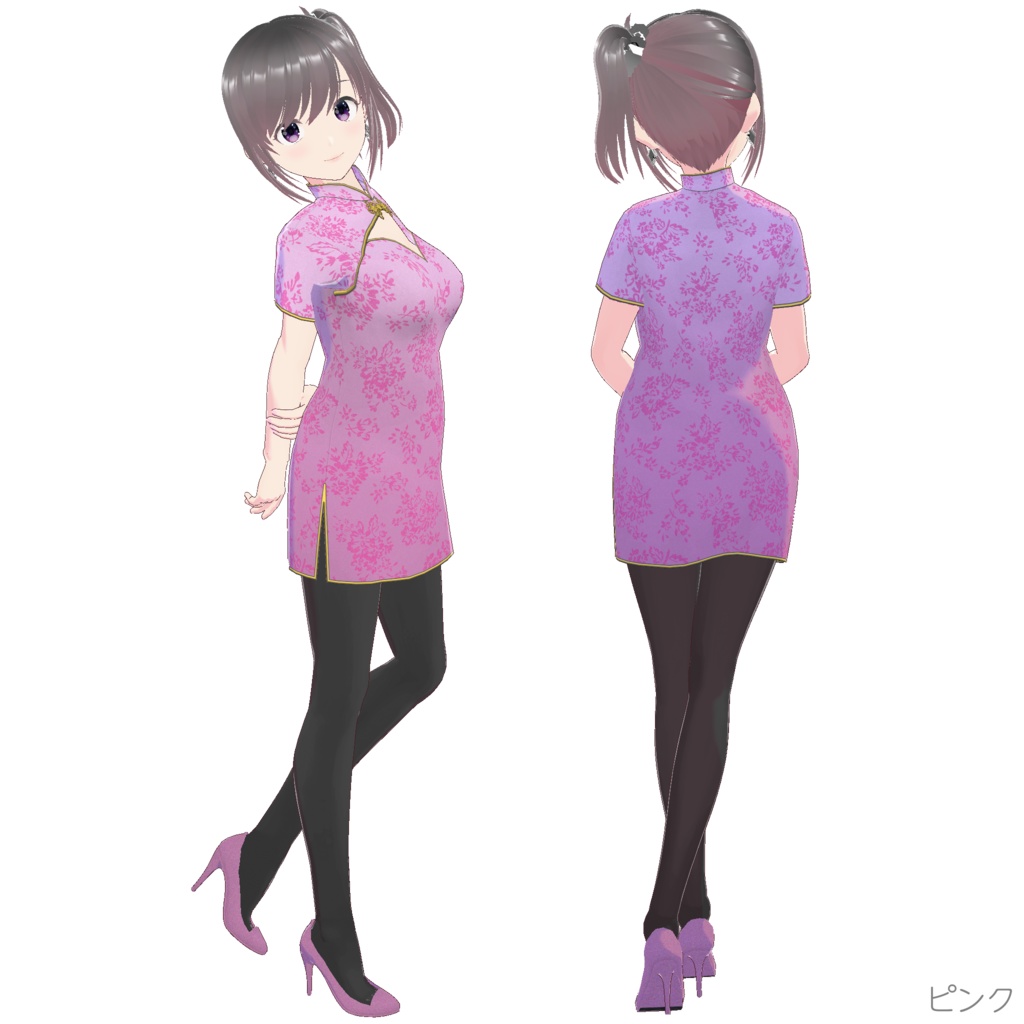 チャイナドレス (Style 2 / Remake)