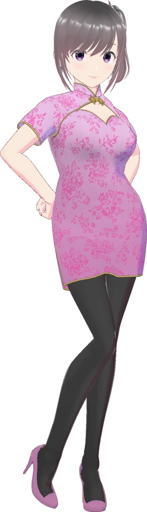 チャイナドレス (Style 2 / Remake)