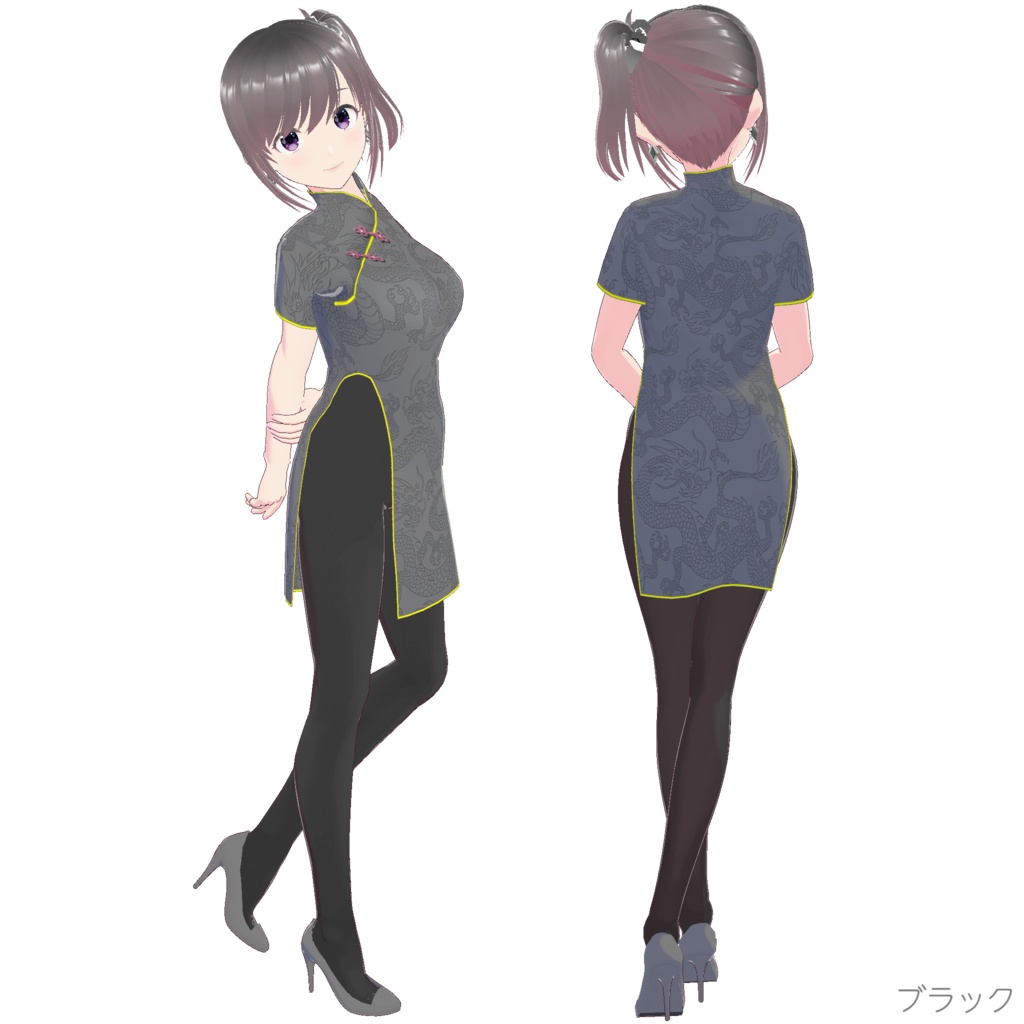 チャイナドレス (Style 3)