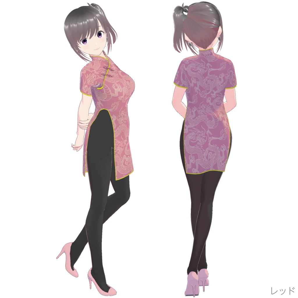 チャイナドレス (Style 3)