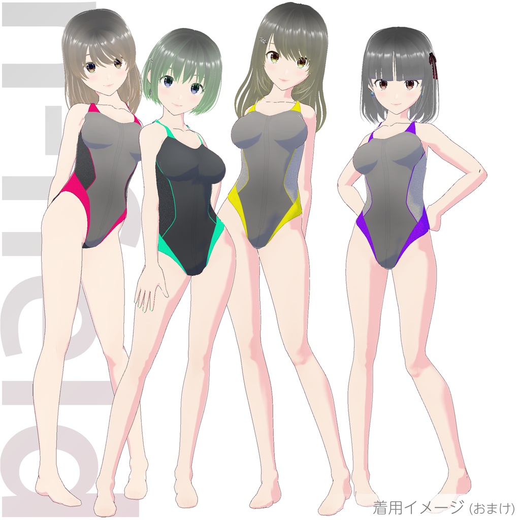 競泳用水着 (Style F)