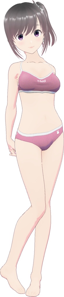 スポーティビキニ (ベースホワイト)