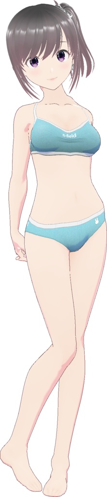 スポーティビキニ (ベースホワイト)