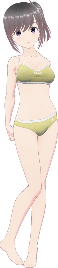 スポーティビキニ (ベースホワイト)