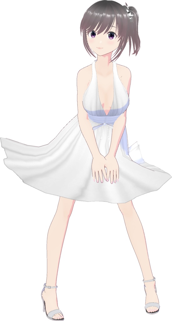 ホルターネックドレス