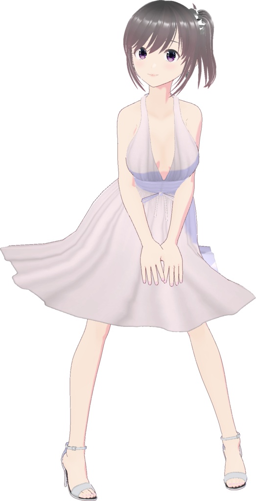 ホルターネックドレス