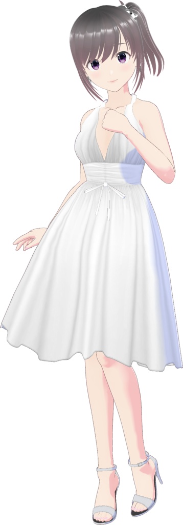 ホルターネックドレス