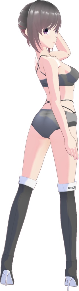 レースクイーン衣装 (Type R - Gray Base)