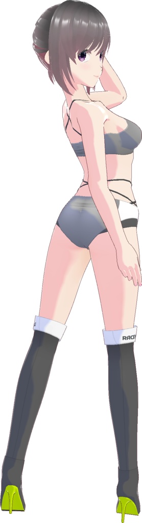 レースクイーン衣装 (Type R - Gray Base)