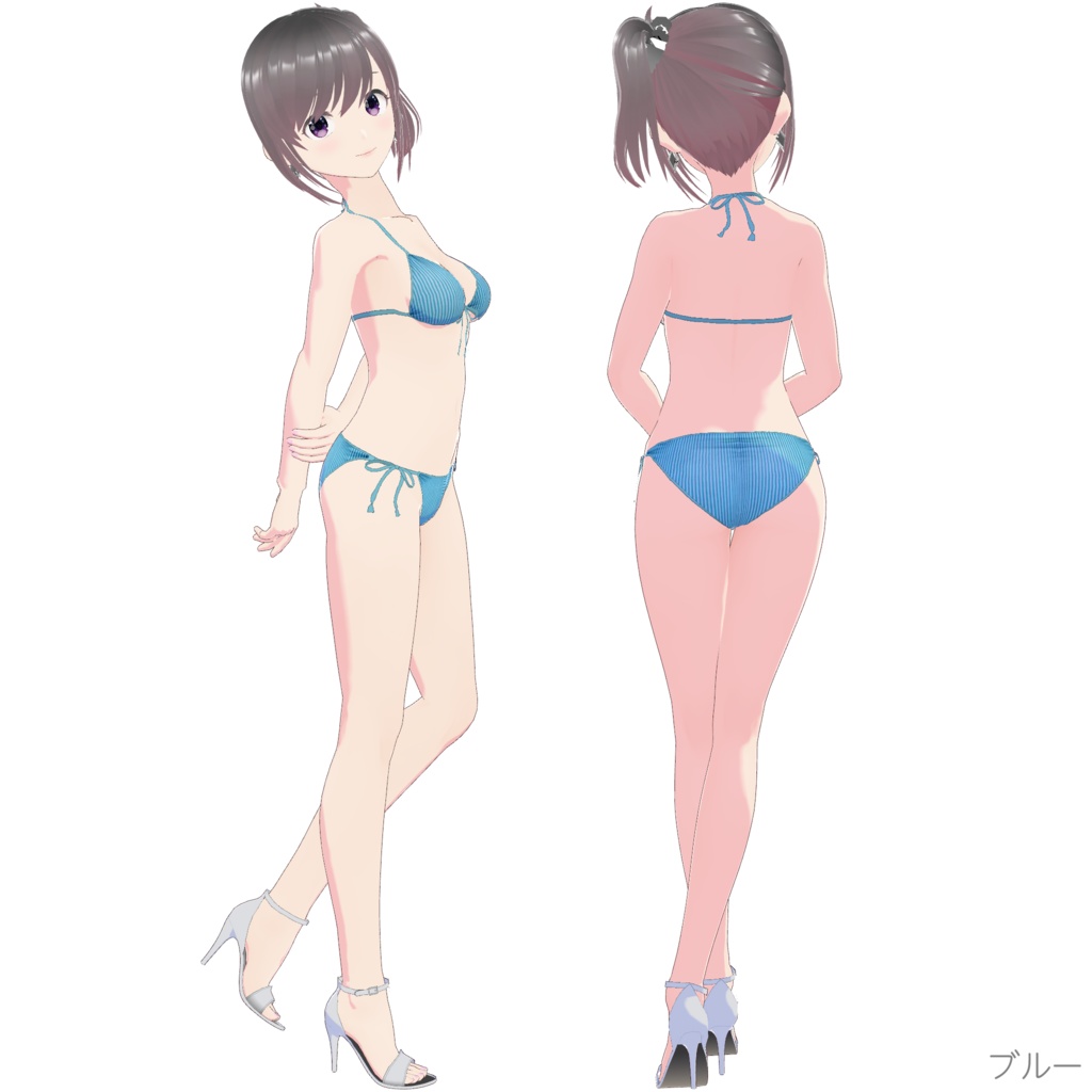 ビキニ - スタンダード Style 4 (ストライプ柄)