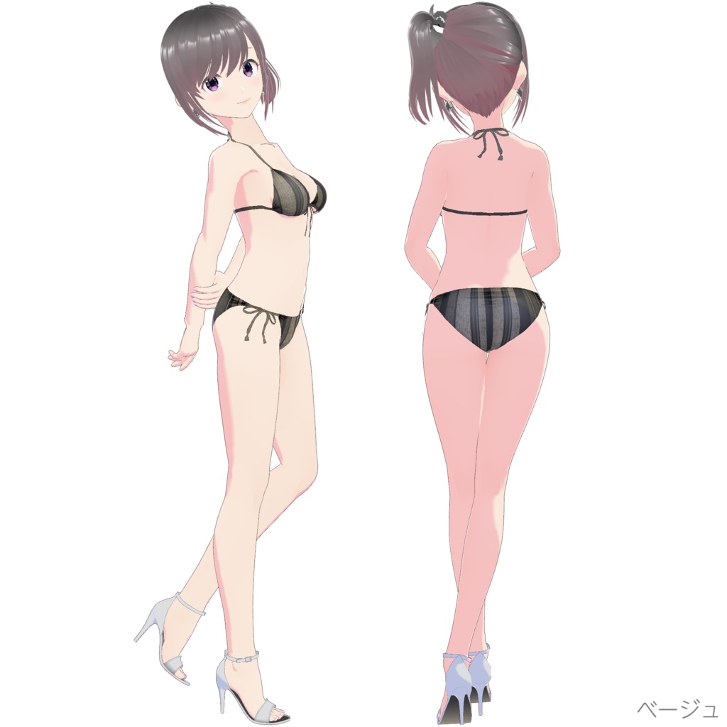 ビキニ - スタンダード Style 4 (ストライプ柄 2)