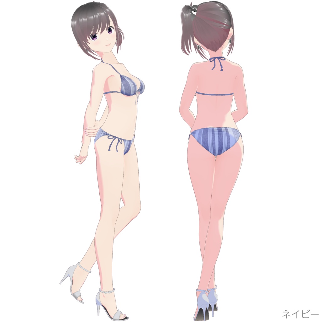 ビキニ - スタンダード Style 4 (ストライプ柄 2)