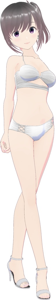 レースアップビキニ