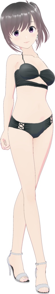 レースアップビキニ