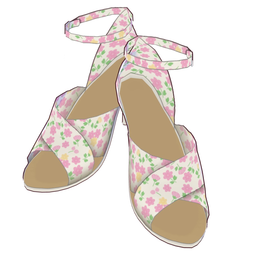 ビキニ - スタンダード Style 3 (花柄 - Flower 1)