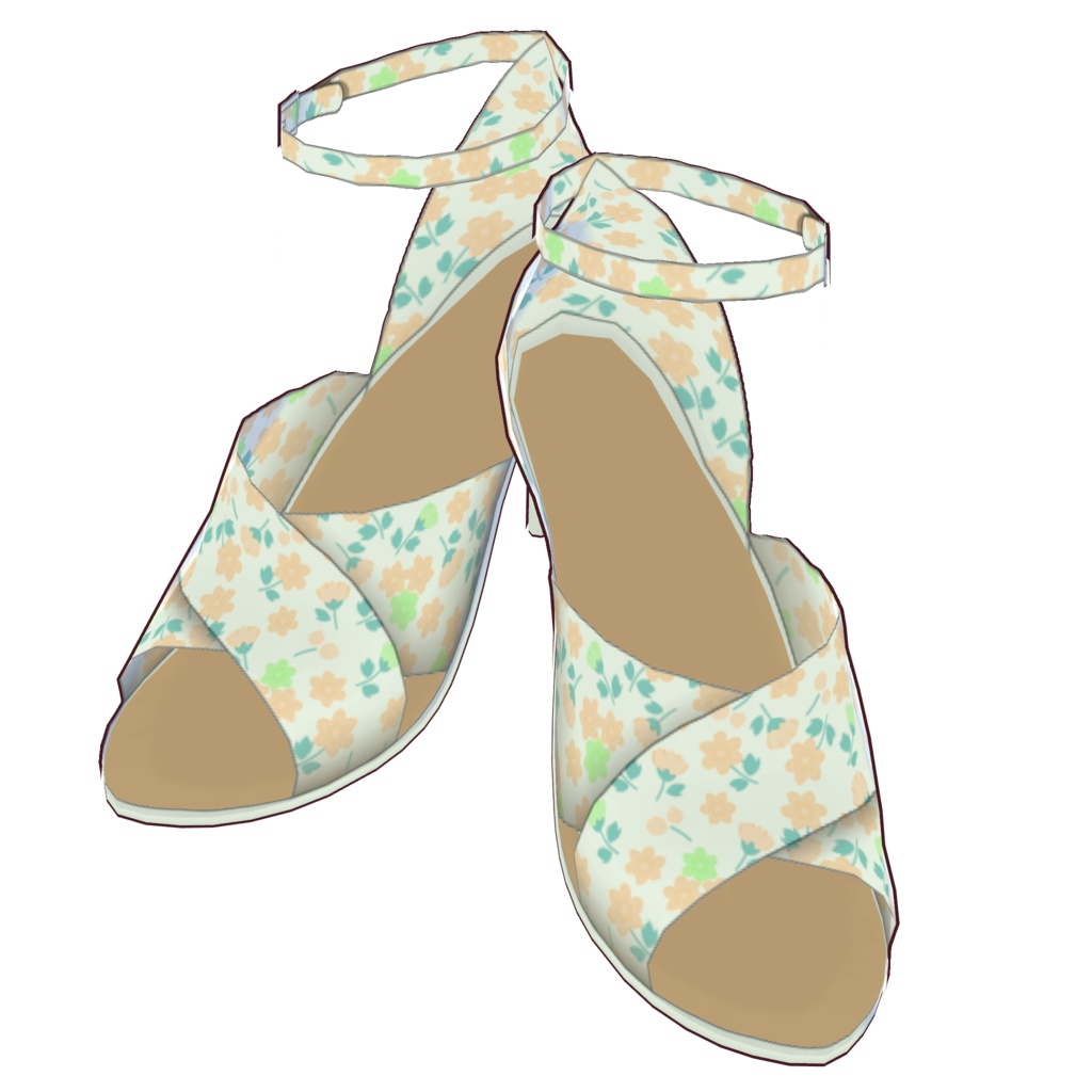 ビキニ - スタンダード Style 3 (花柄 - Flower 1)