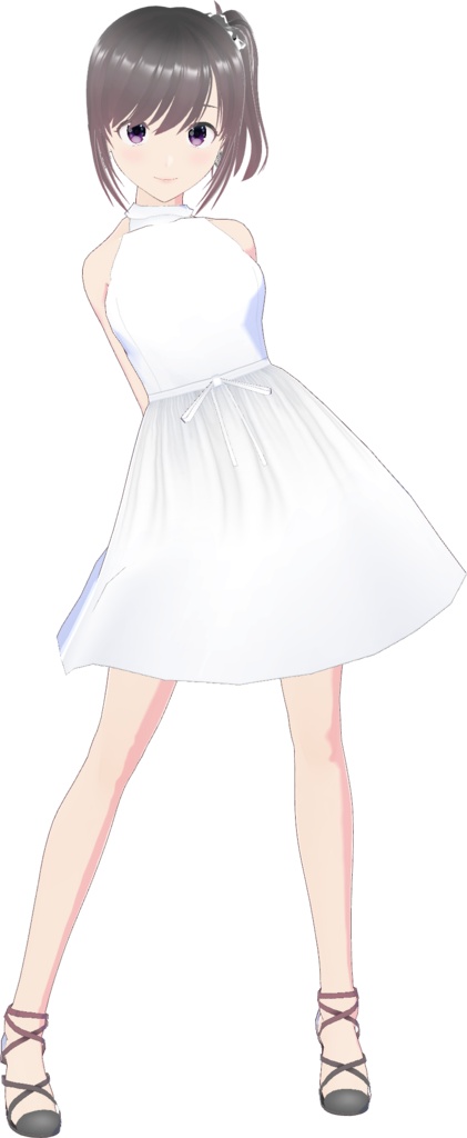ホルターネックワンピース (Simple Style / ショート)