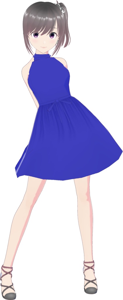 ホルターネックワンピース (Simple Style / ショート)